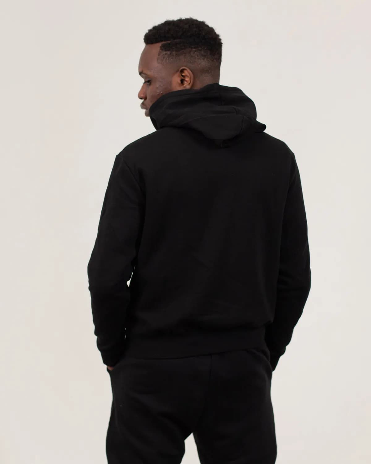 LOWLIGHT HOODIE — grey, detail