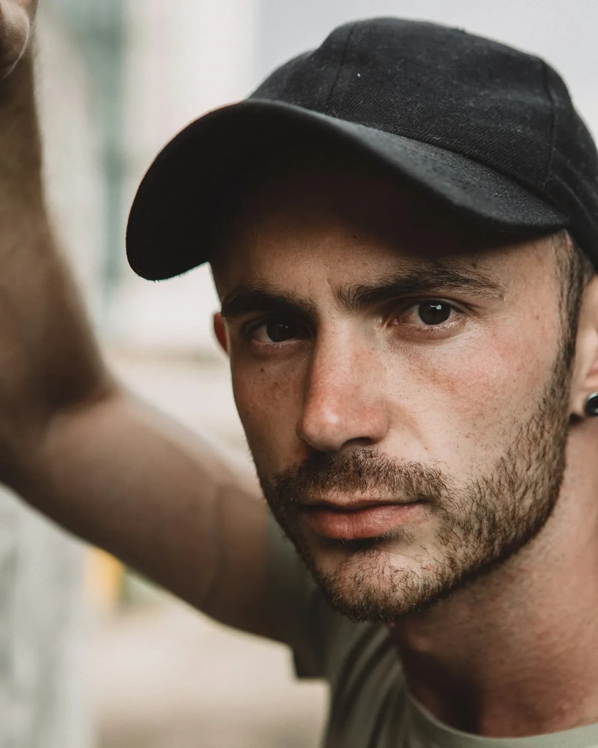 STATIC MESH CAP — charcoal